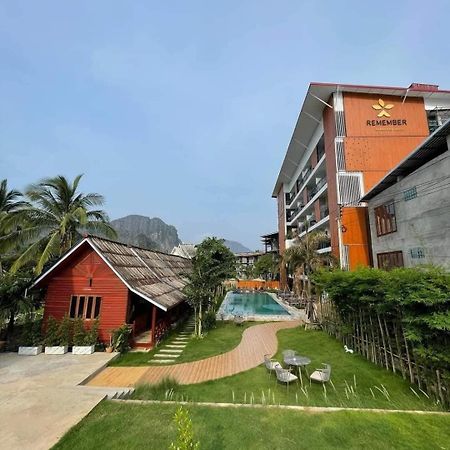 Vang Vieng Bungalows Exterior foto